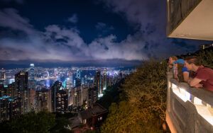 Hong-kong- Victoria- peck- night- view
